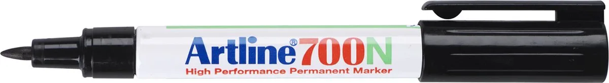 ARTLINE 700 NEAT - Permanent Marker - 12 stuks - 0,7mm Lijndikte de Artline en Noir – photo produit
