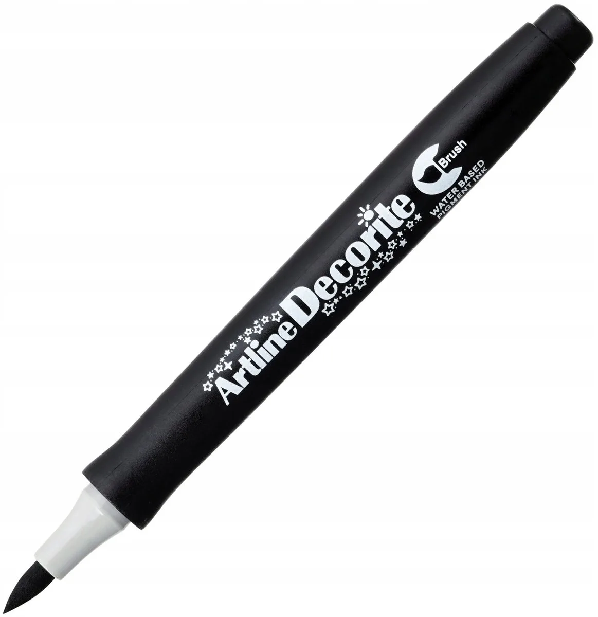 Decorite Brush Marker Permanent van Artline in Zwart – productfoto