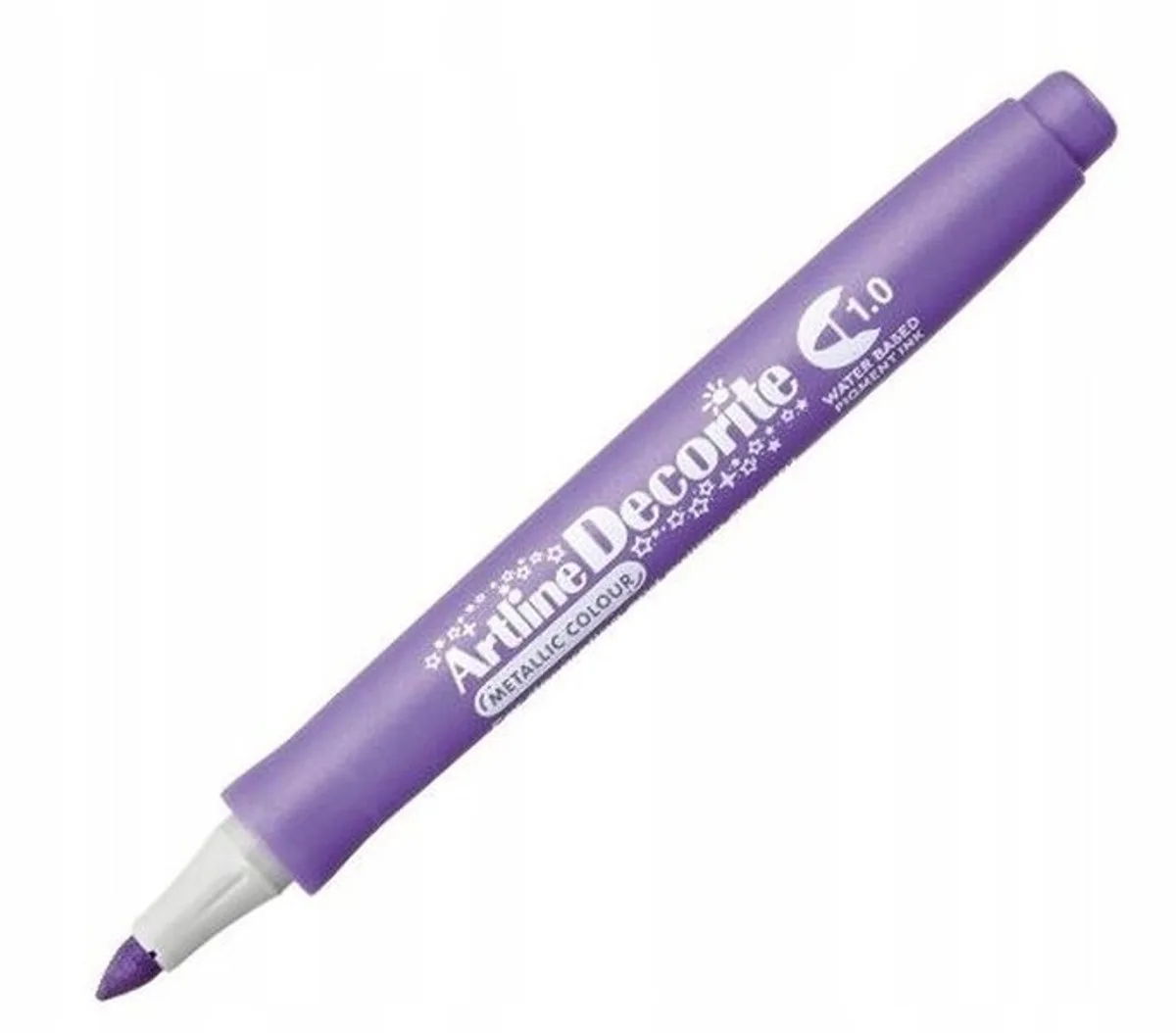 Decorite Metallic Marker 1,0 mm van Artline in Paars – productfoto