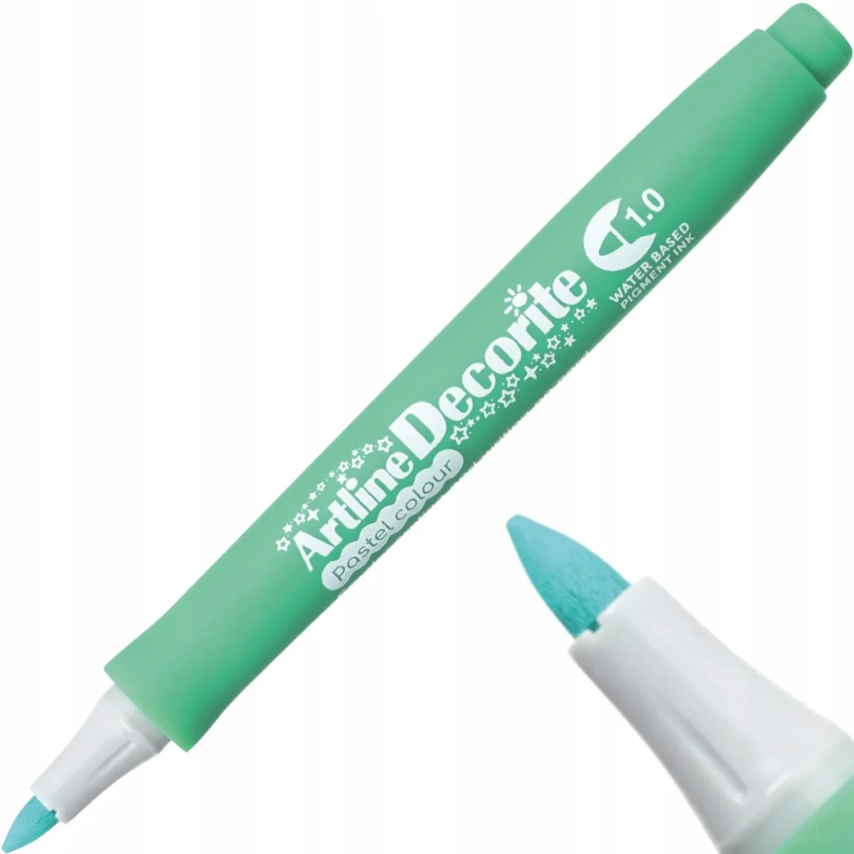 Decorite Permanente Marker - 1mm by Artline in Pastelgroen – product photo