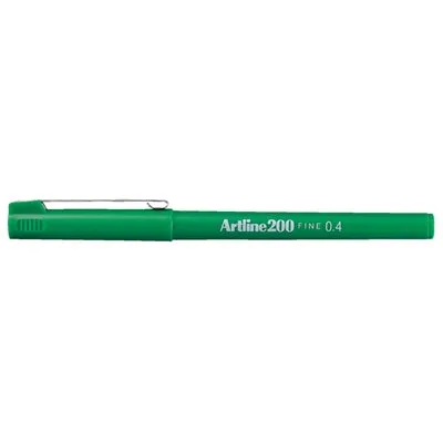 Fineliner Artline 200 rond fijn groen by Artline – product photo
