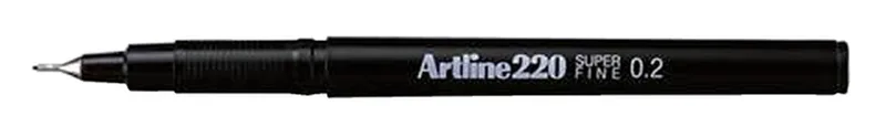 Fineliner Artline 220 rond super fijn zwart by Artline – product photo