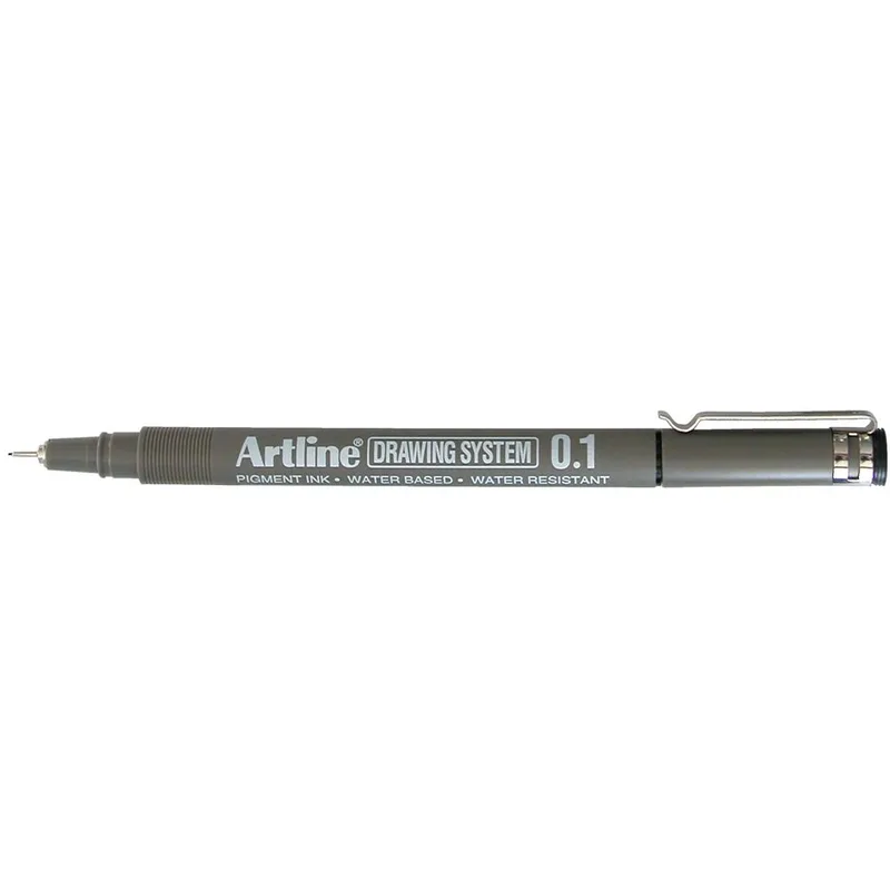 Fineliner Artline technisch 0.1mm zwart van Artline – productfoto