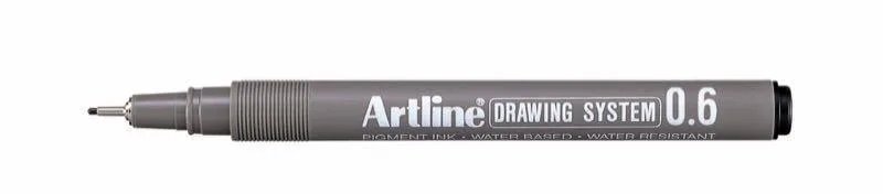 Fineliner Artline technisch 0.6mm zwart by Artline – product photo