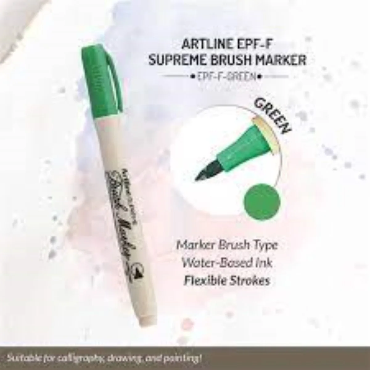 MARKER BRUSH ARTLINE BRUSHMARKER de Artline en Vert – photo produit