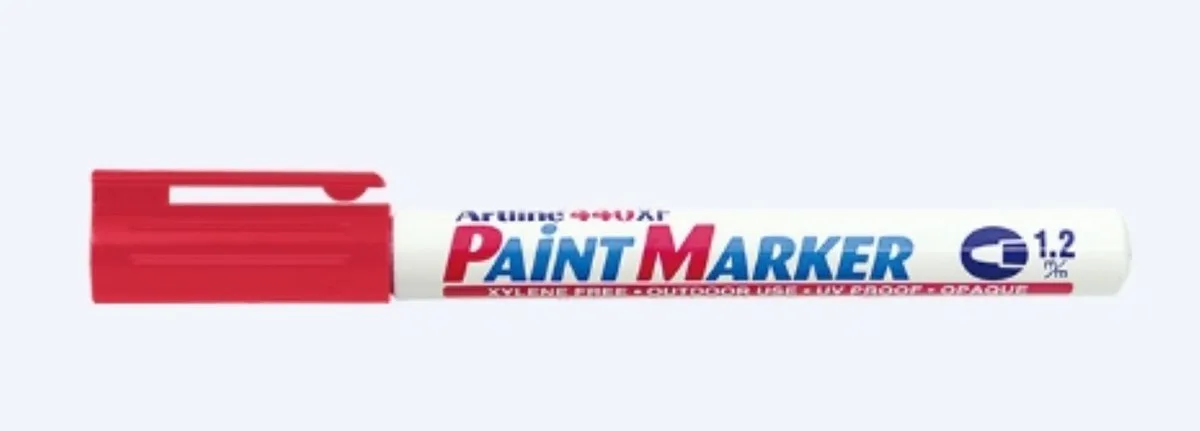 Paint Marker/Lakstift 440XF 1.2 mm by Artline in Red – product photo