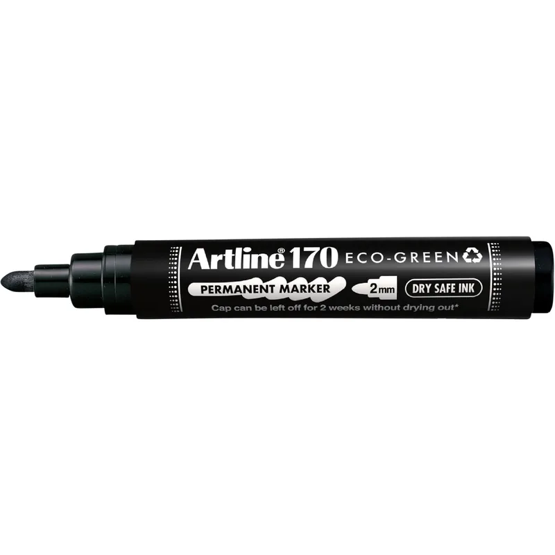 Permanent marker artline170 eco rond m zwart | 12 stuks by Artline – product photo
