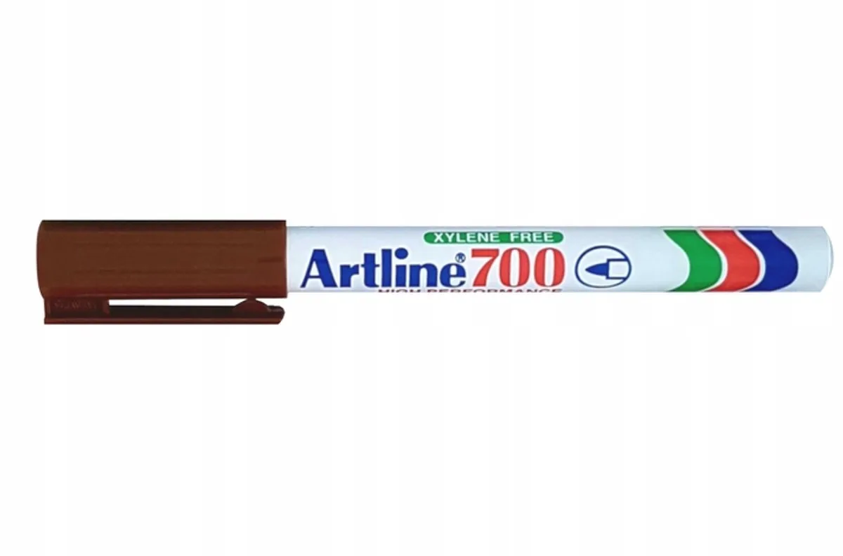Permanente Marker - 0.7mm van Artline in Bruin – productfoto
