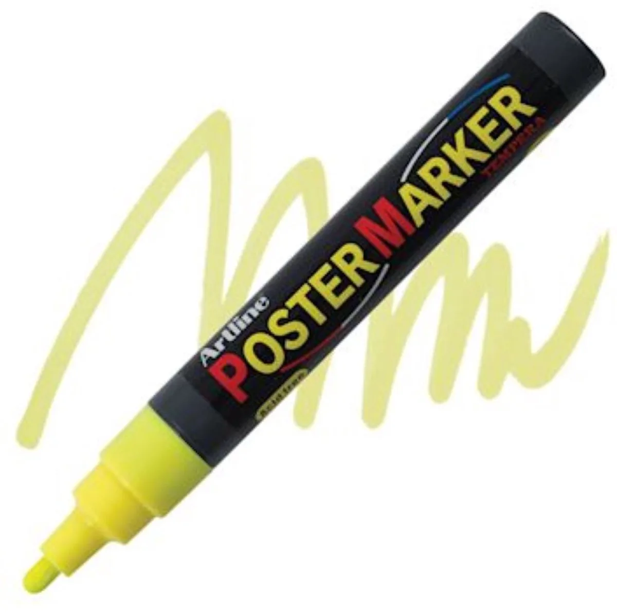 Poster Marker Tempera 4 mm - 12 stuk de Artline en Jaune – photo produit