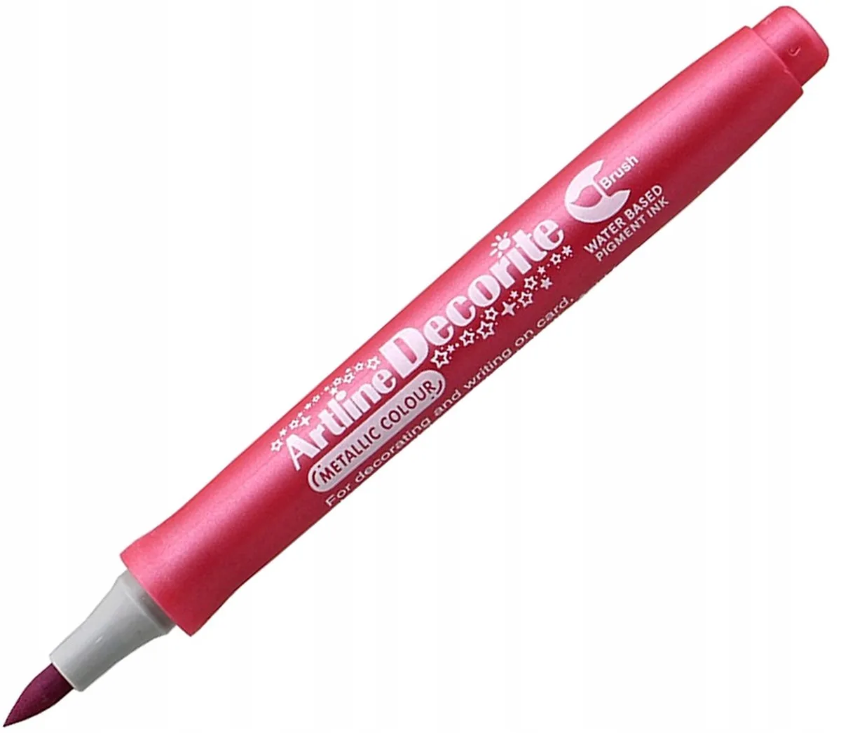 Toma Decorite Brush Marker ARTLINE de Artline en Roze Metallic – photo produit
