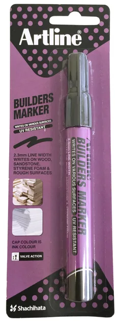 Viltstift Artline Professional builders zwart van Artline – productfoto
