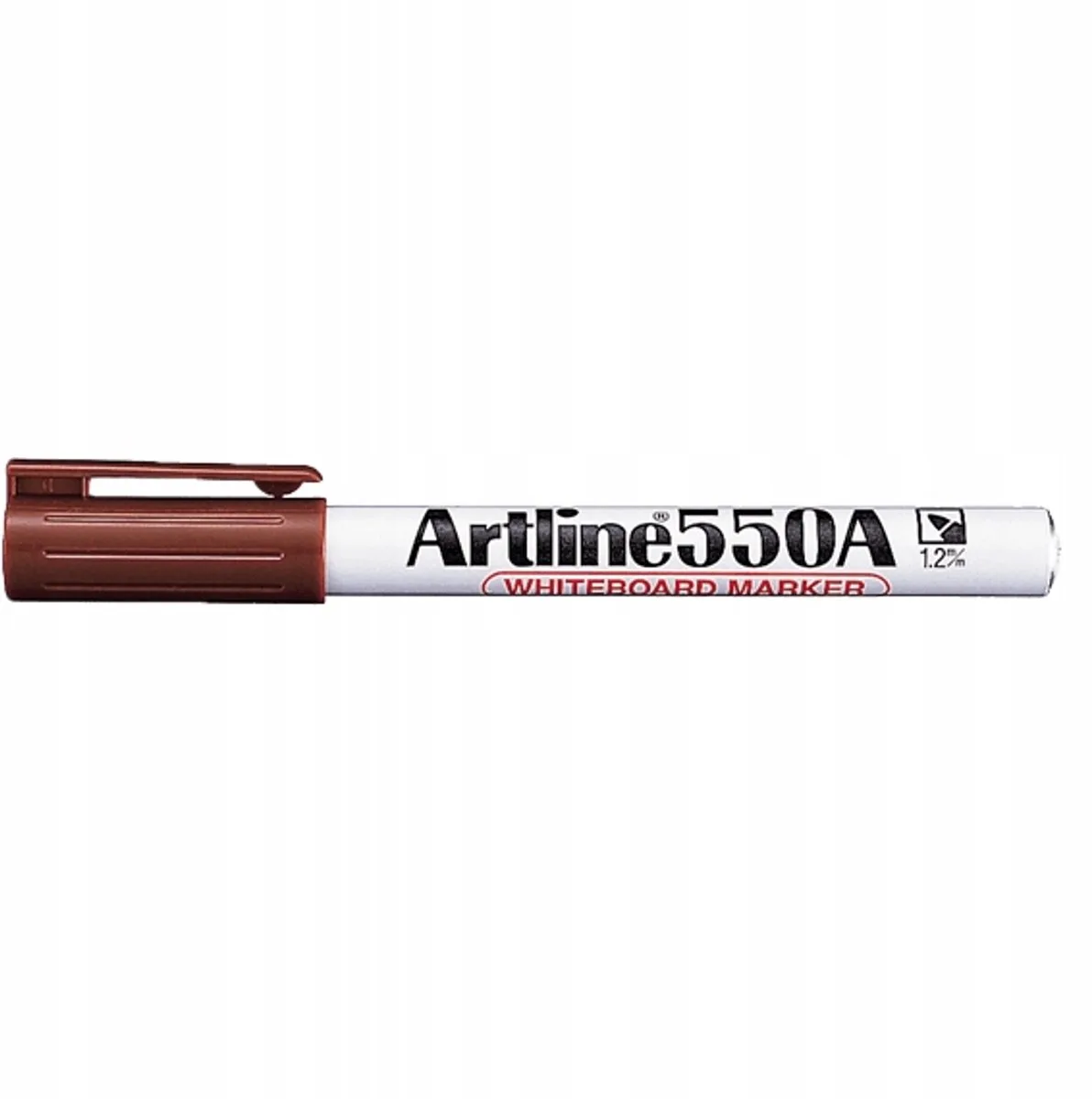 Whiteboard Marker - Vloeiend Schrijven de Artline en Marron – photo produit