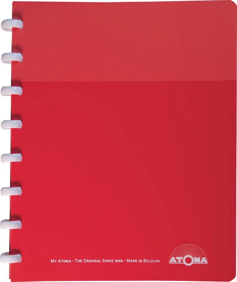 My Creative Atoma schrift, ft A5, 144 bladzijden, geruit 5 mm, geassorteerde kleuren by Atoma – product photo