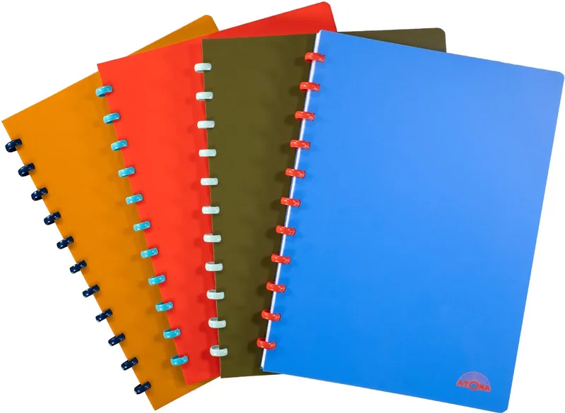 Nature schrift, ft A4, 144 bladzijden, gelijnd, geassorteerde kleuren by Atoma – product photo
