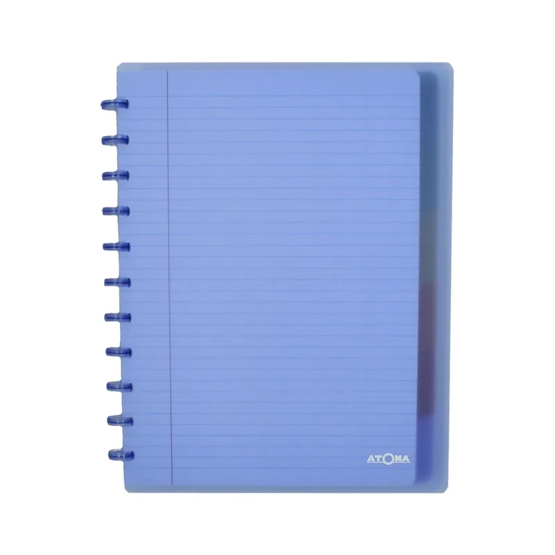 Schrift atoma a4+ lijn 120blz 90gr pp transp ass | 10 stuks van Atoma – productfoto