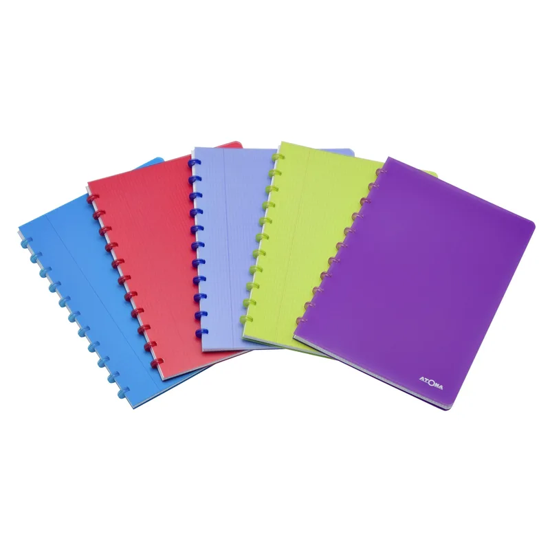 Schrift atoma a4 ruit 4x8mm 144blz 90gr transp ass | 10 stuks van Atoma – productfoto