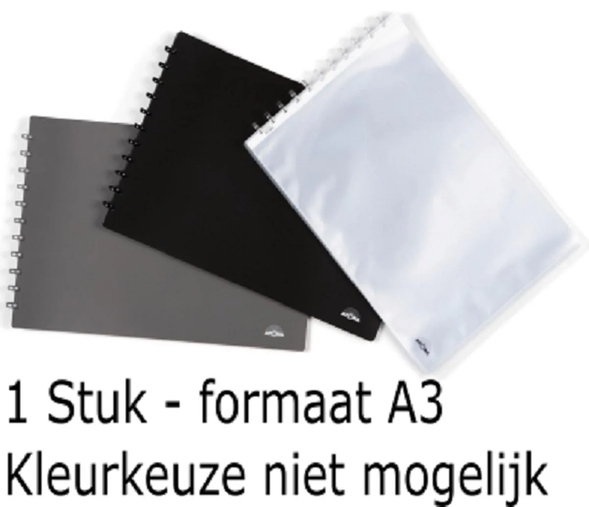 Showalbum - 20 pockets - A3 de Atoma en Noir – photo produit