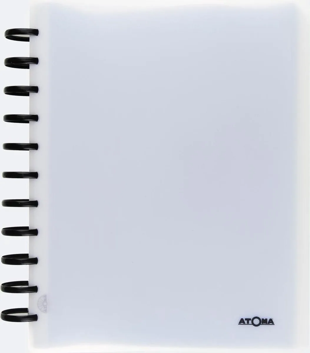 showalbum, voor ft A4, uit PP, met 100 tassen, geassorteerde kleuren van Atoma in Assortiment aan kleuren – productfoto