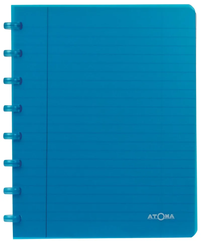 Trendy schrift, ft A5, 144 bladzijden, PP, gelijnd, geassorteerde kleuren by Atoma – product photo