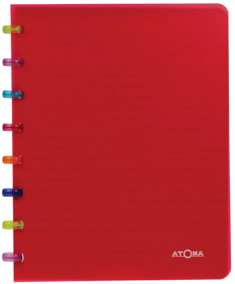 Tutti Frutti schrift, ft A5, 144 bladzijden, gelijnd, geassorteerde kleuren by Atoma – product photo