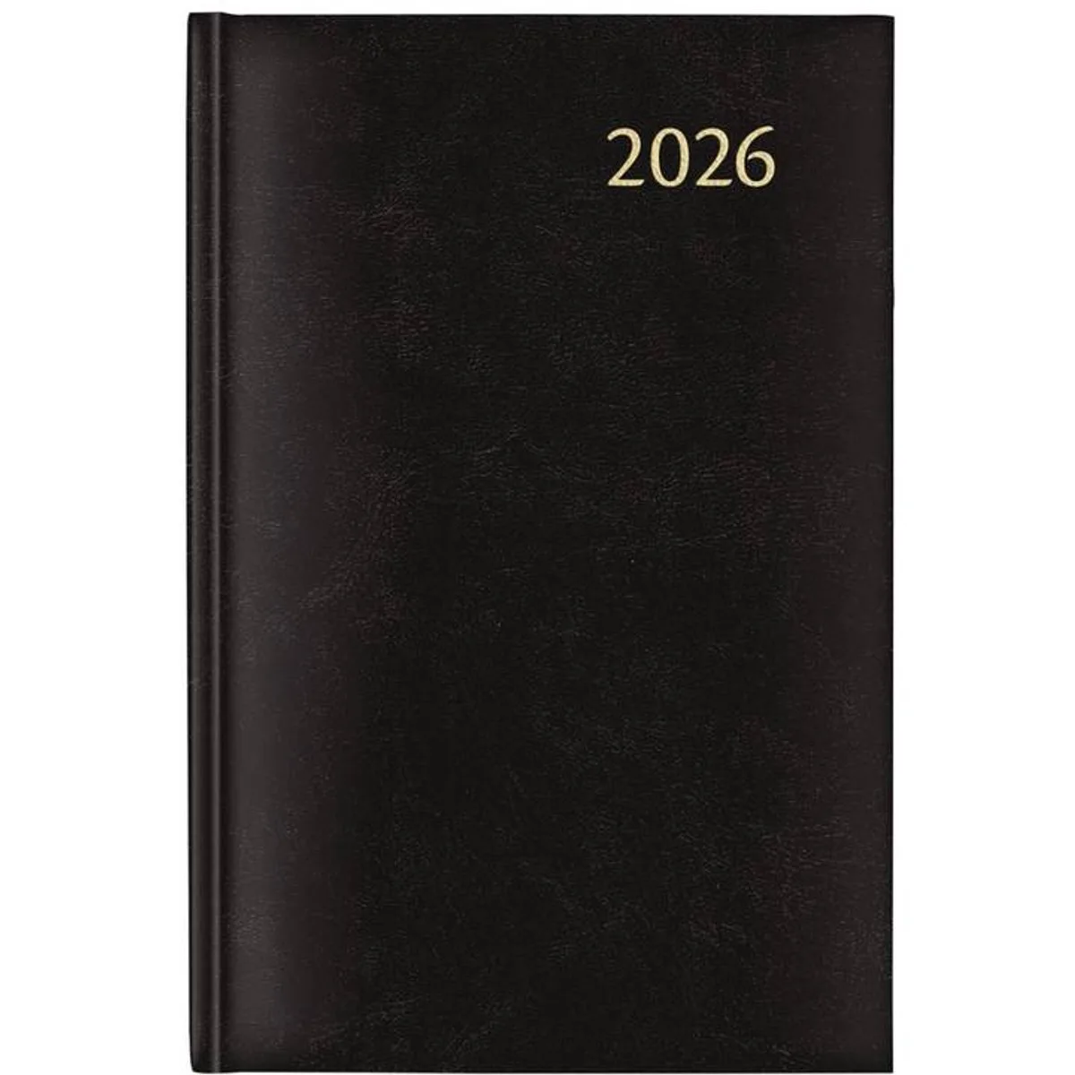 Florence - Dag Agenda 2026 - Hardcover - Dag per pagina - A5 (14x21cm) van Aurora in Zwart – productfoto