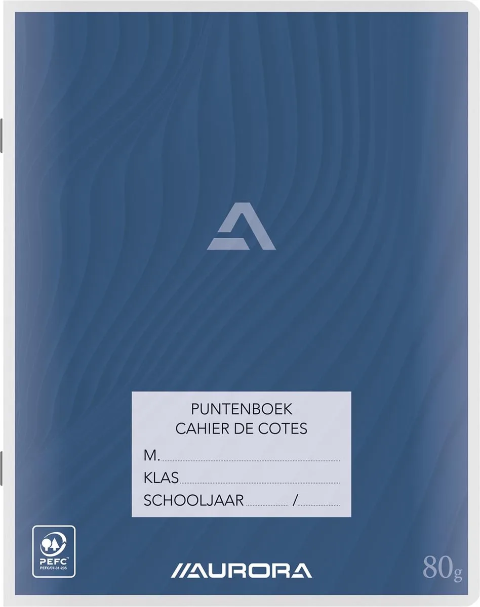 puntenboek ft 16,5 x 21 cm (schriftformaat) 10 stuks de Aurora en 64 – photo produit