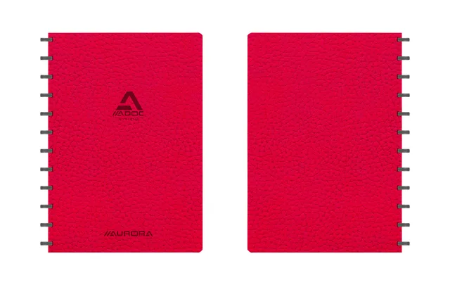 Schrift Adoc Business A4 lijn 144 pagina's 90gr rood från Aurora – produktbild