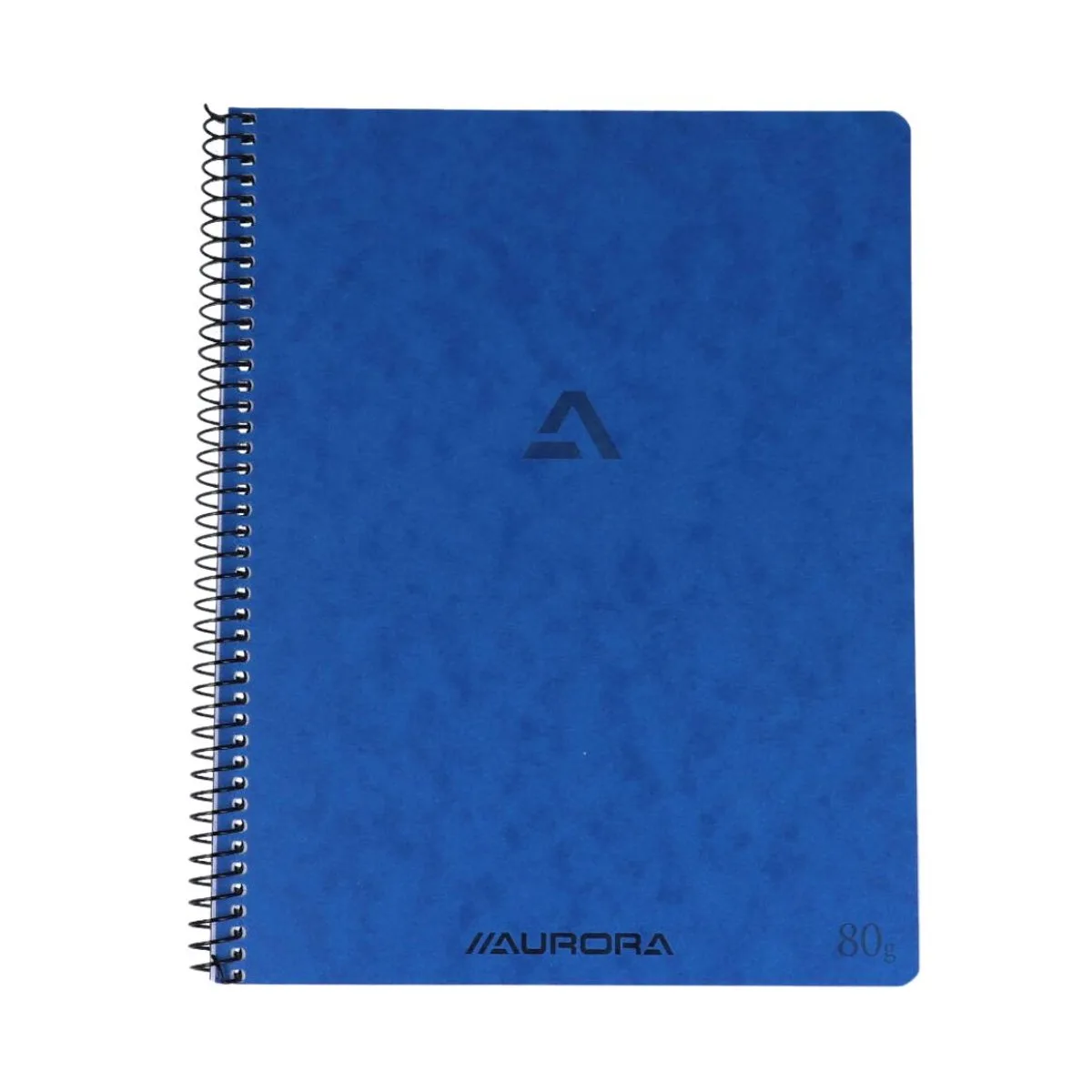 Spiraalschrift - A5 - 210 x 165 mm - 80g - Gelijnd - 120 Bladzijden by Aurora in Blue – product photo