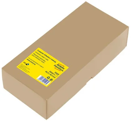 Computer-Etiketten, endlos, 88,9 x 48,4 mm fra Avery – produktbillede