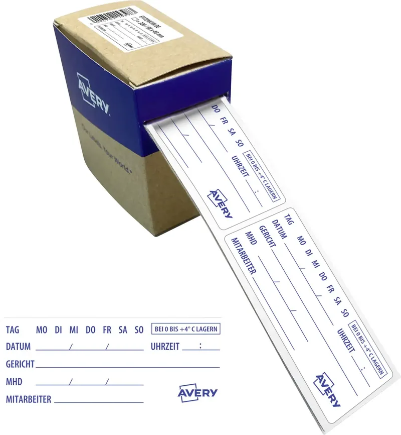 ETITEMOIN.DE Vielzweck-Etiketten 98 x 40 mm Papier Weiß 1 St. Wiederablösbar Handbeschriftung von Avery – Produktfoto
