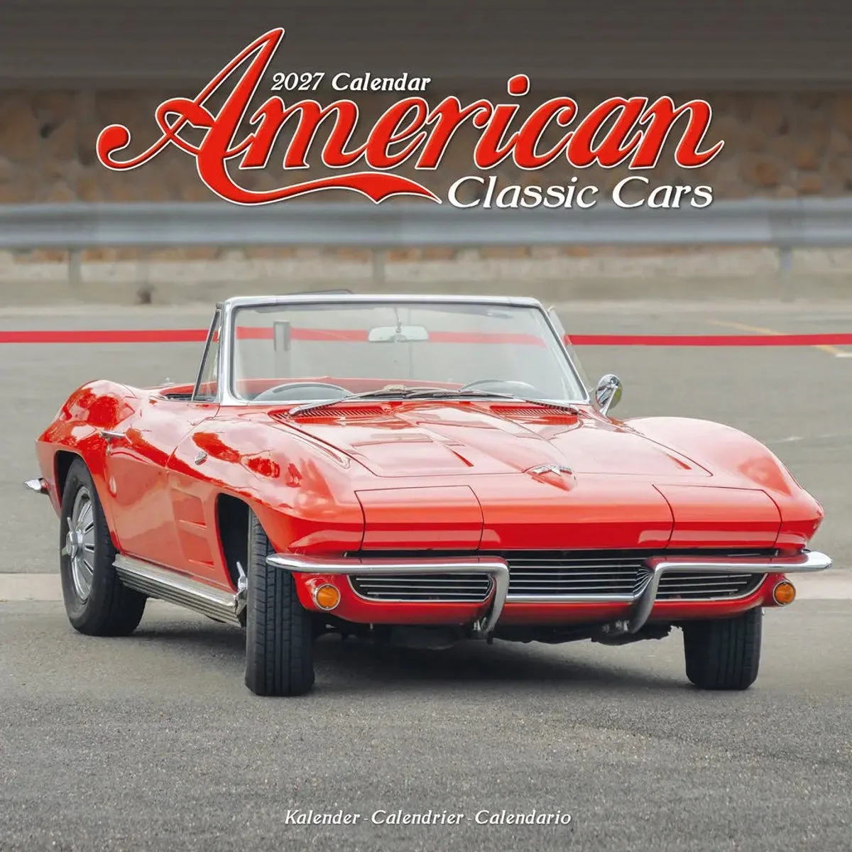 American Classic Cars Kalender 2027 van Avonside – productfoto