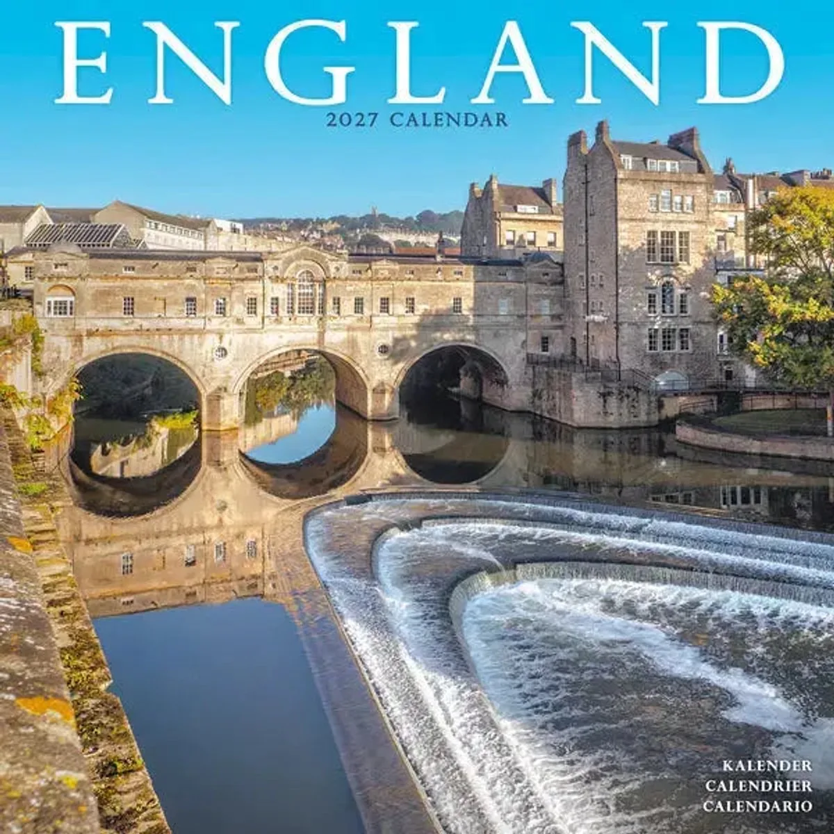 Engeland Kalender 2027 från Avonside – produktbild