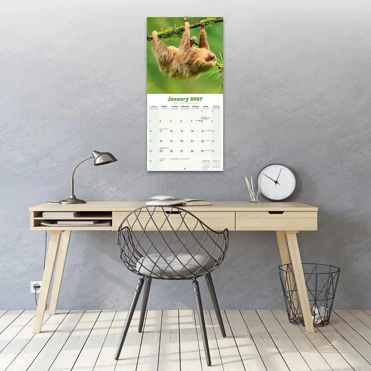 Luiaard Kalender 2027 fra Avonside – produktbillede