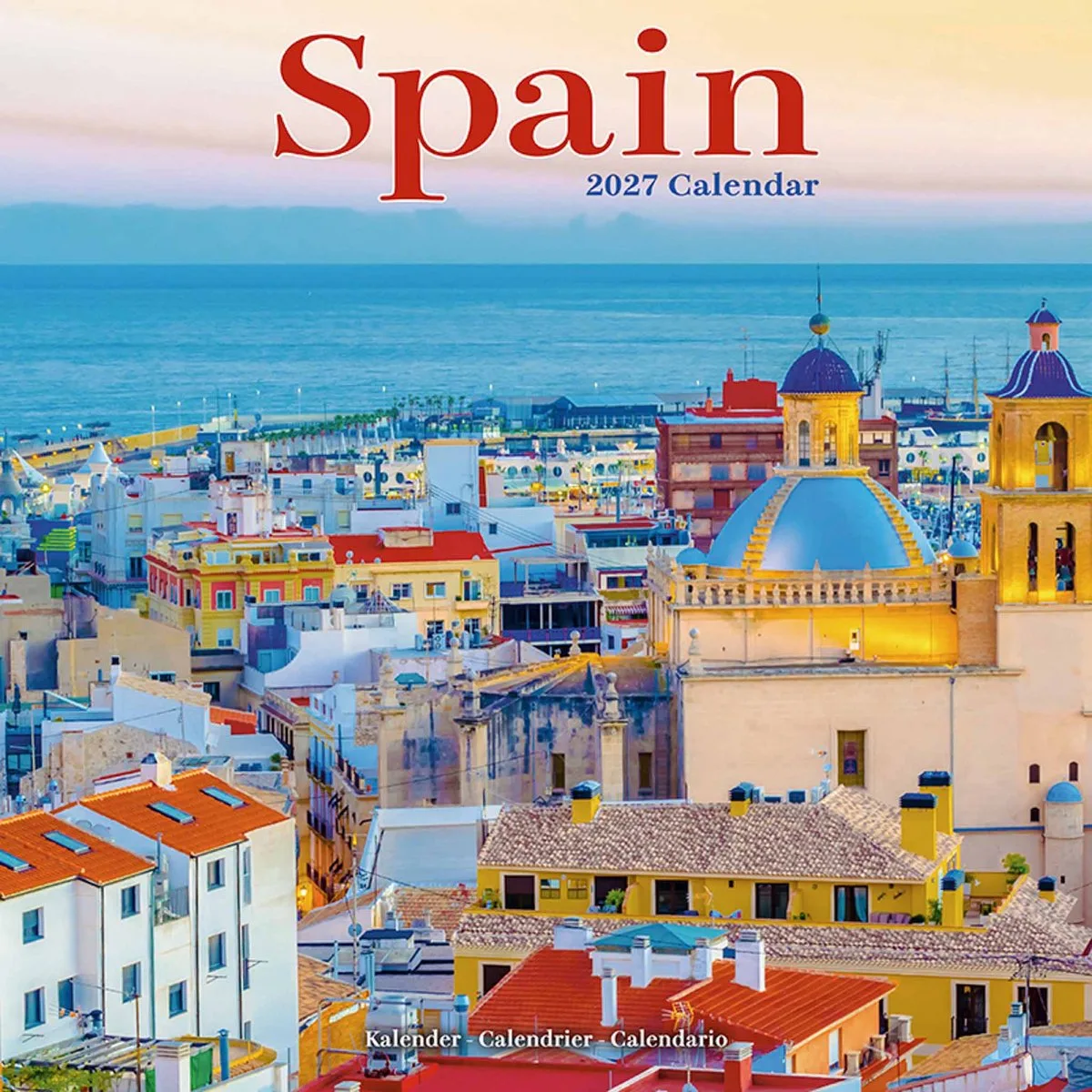 Spanje Kalender 2027 von Avonside in Mehrfarbig – Produktfoto