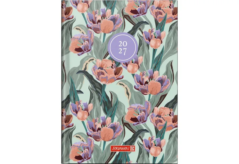 Taschenkalender BRUNNEN 1079615017 Buchkalender Mod. 796 2027 "Botanical" A5, Papier von Baier & Schneider – Produktfoto