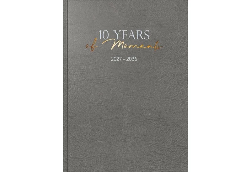 Taschenkalender rido/idé 7022404017 10-Jahres-Kalender Premium 2027-2036 "10 Years... de Baier & Schneider – photo produit
