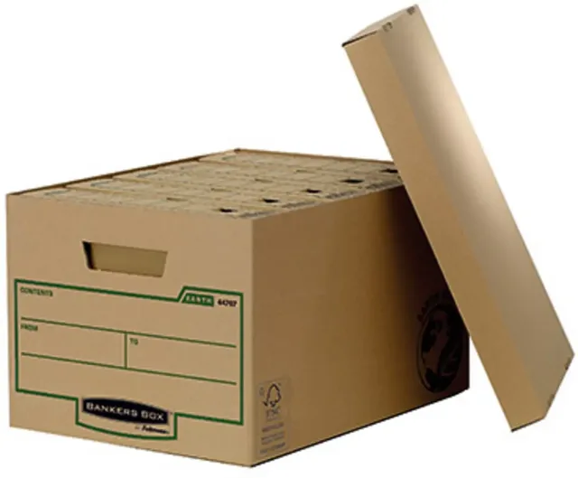 Archivbox 4470701 32.5 cm x 26 cm x 44.5 cm Karton Braun 10 St.