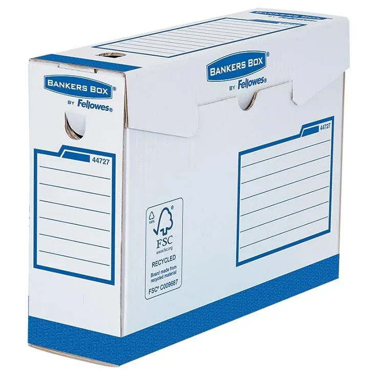 Basic archiefdoos Heavy Duty, ft A4+, rug van 10 cm von Bankers Box – Produktfoto