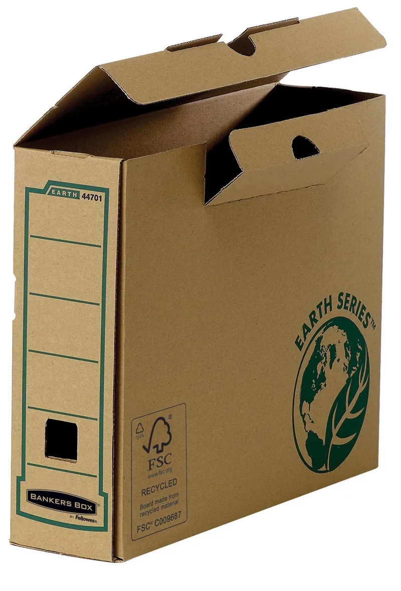 Earth Series, A4, transfer archiefdoos, rug van 8 cm von Bankers Box – Produktfoto
