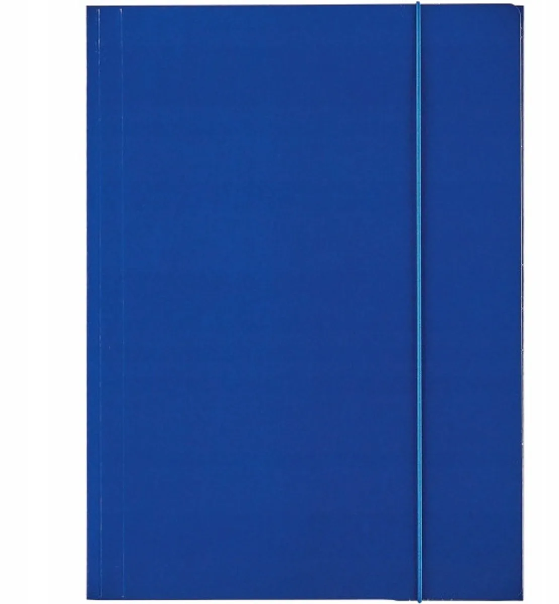 A4 Kartonnen Map met Elastiek - Blauw de Bantex – photo produit