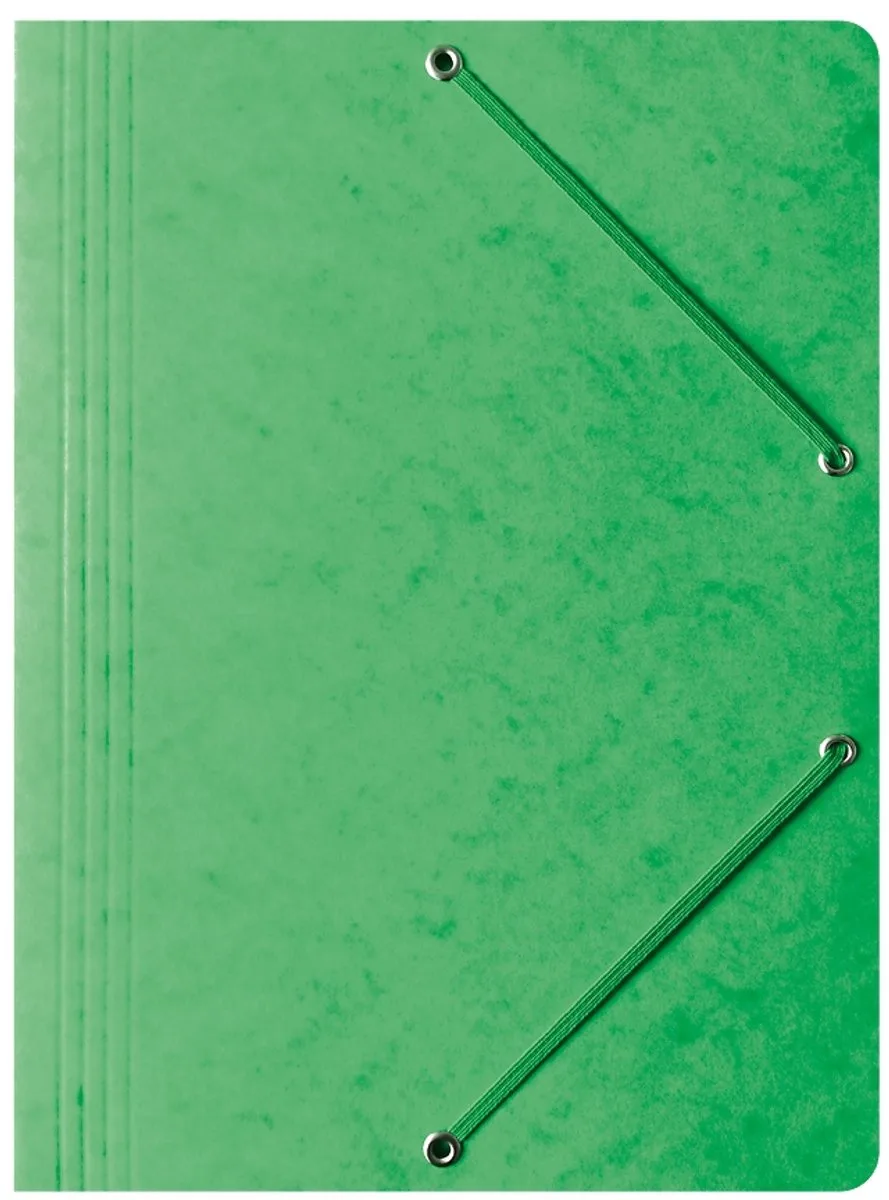 A4 map met elastiek, groen, 1 st van Bantex – productfoto