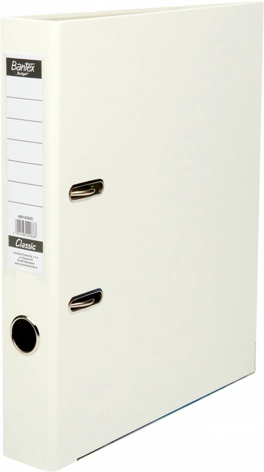 Budget Classic Segregator A4, 50mm, Wit, 2 Ringbanden de Bantex – photo produit