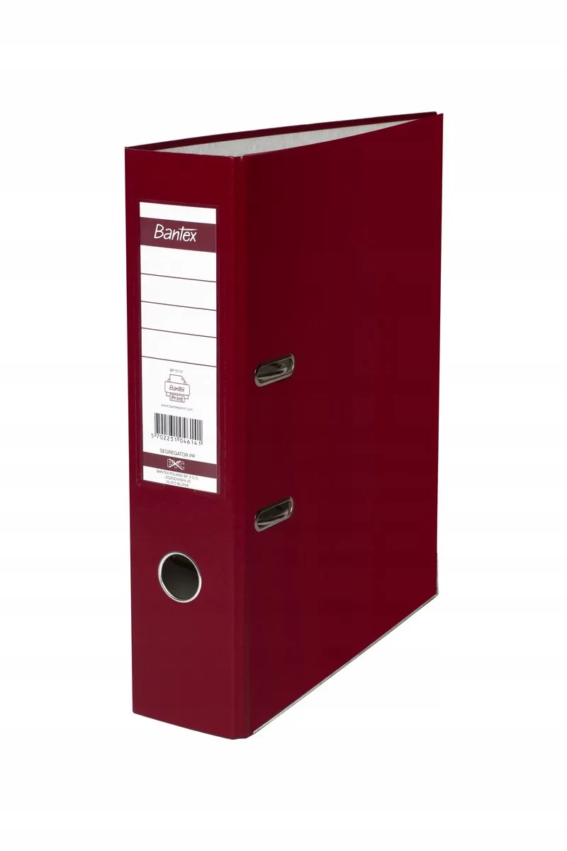 XXL Ordner A4 80mm - Robuust en Ruim in de Bantex en Bordeaux rood – photo produit
