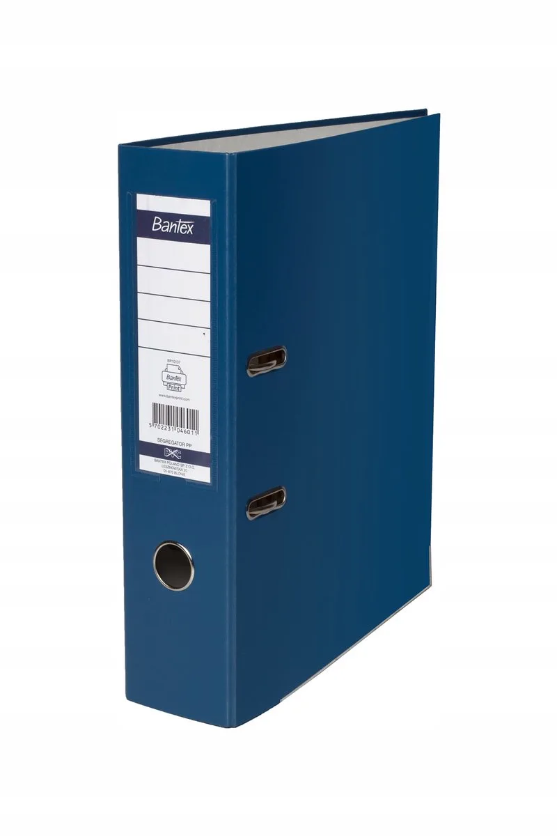 XXL Ringband Map A4 80mm - Grote Capaciteit von Bantex in Blau – Produktfoto