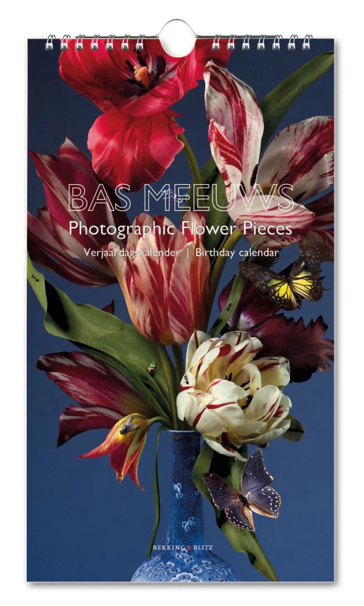 Bas Meeuws Flower Verjaardagskalender de Bekking & Blitz en Multicolore – photo produit