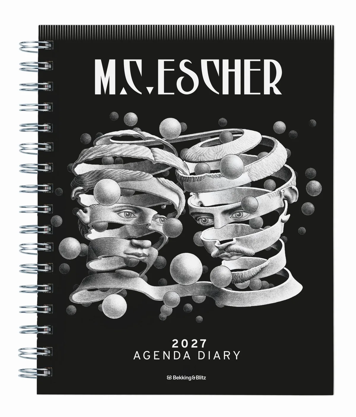 M.C. Escher Weekagenda 2027 by Bekking & Blitz in White – product photo