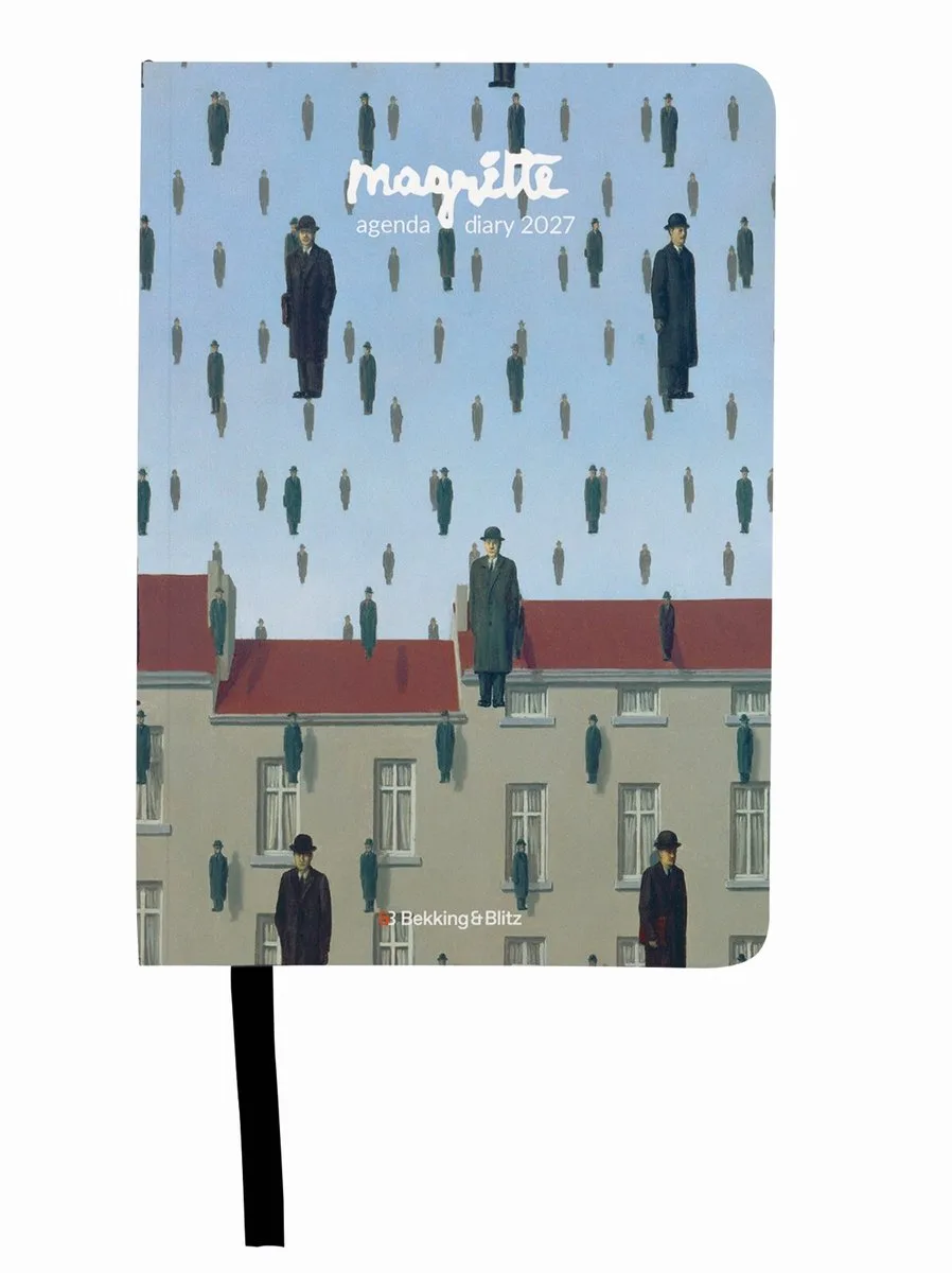 Magritte Mini Agenda 2027 von Bekking & Blitz in Rot – Produktfoto
