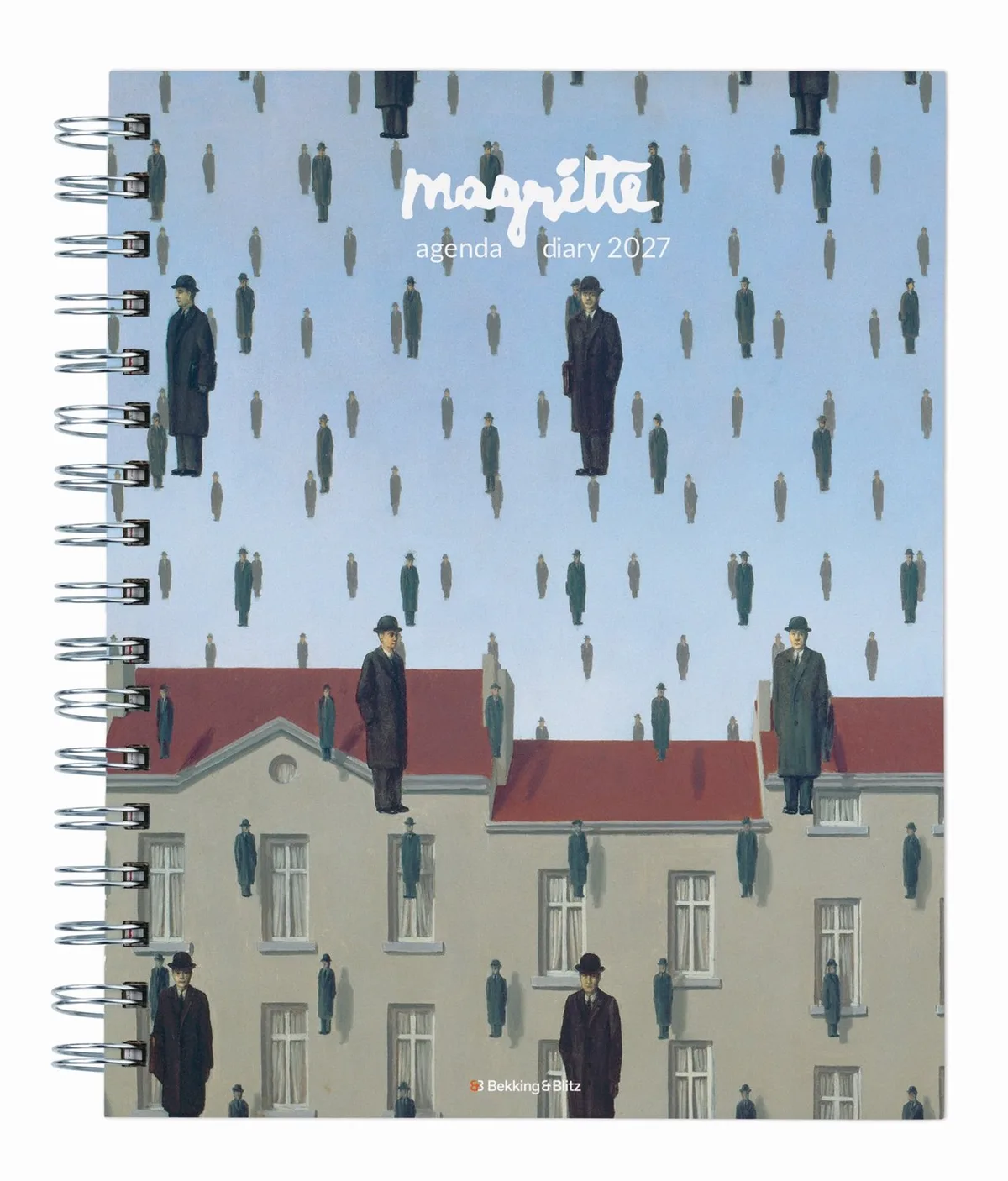Magritte Weekagenda 2027 fra Bekking & Blitz i Flerfarvet – produktbillede