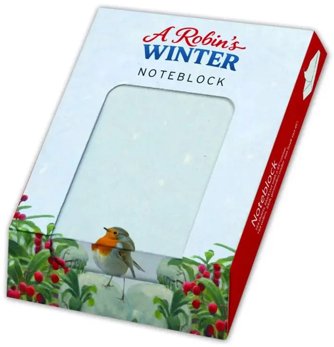 Memo blocnote: A Robin’s Winter, Elwin van der Kolk fra Bekking & Blitz i Brun – produktbillede
