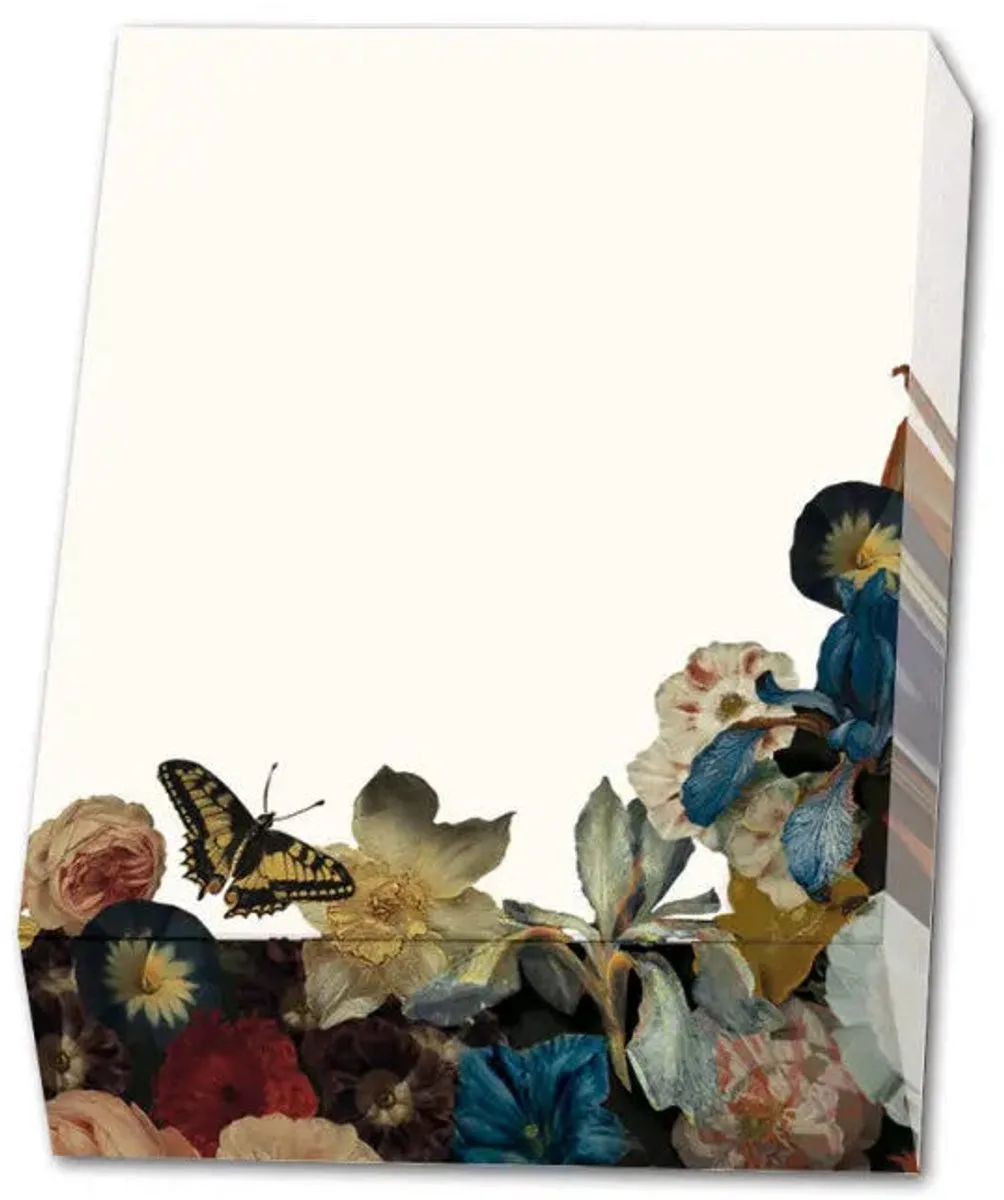 Memo blocnote: Floral & The Fitzwilliam Museum fra Bekking & Blitz i Toile – produktbillede